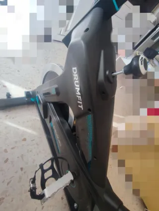 Bicicleta Estática Spinning Drumfit Cecotec