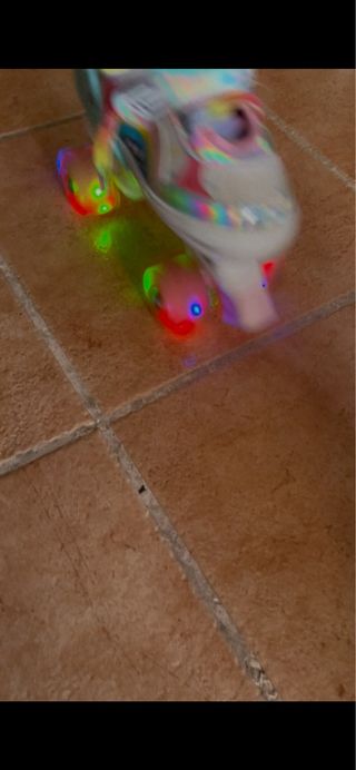 Pattini per bambini unicorno taglia regolabile