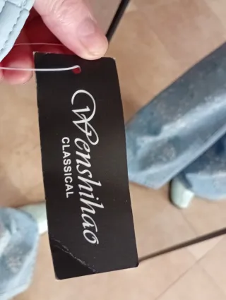 Chaqueta polipiel azul