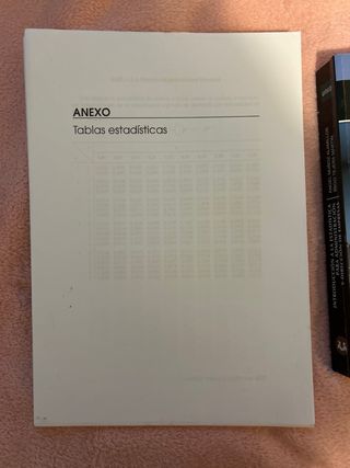 Se vende libro de Introducción a la Estadística
