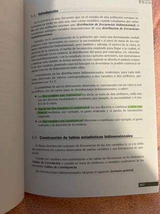 Se vende libro de Introducción a la Estadística