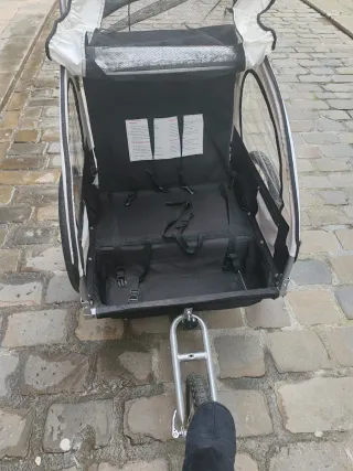 Carro remolque bicicleta niños