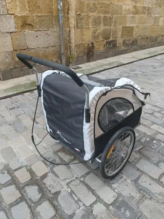 Carro remolque bicicleta niños