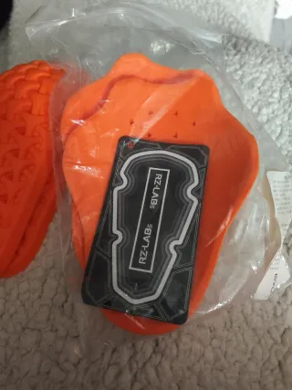 Protectores Moto Naranja WOSAWE