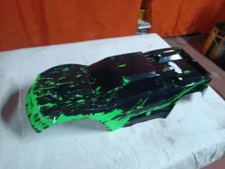 Carrocería RC Crawler Negra y Verde