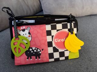 Juguete con espejo sensorial para bebés