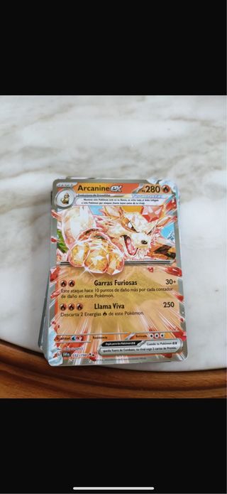 Carta Pokémon Arcanine EX 280 HP