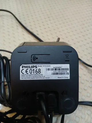 Teléfono Inalámbrico Philips Negro