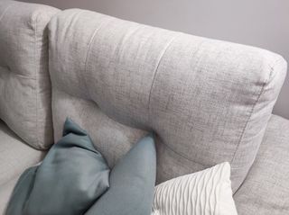 Sofá chaise longue 3 plazas asientos deslizantes