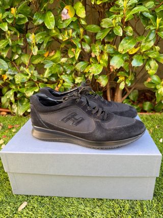 Zapatillas Hogan Hombre Negras Talla 44 (9,5)