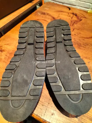 Zapatos de hombre de cuero marrón