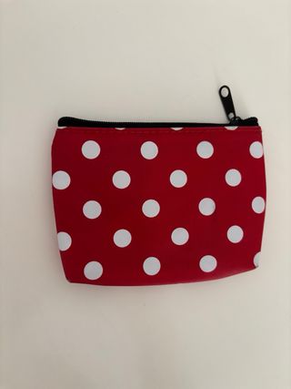 MONEDERO Disney Polka Rojo y Blanco