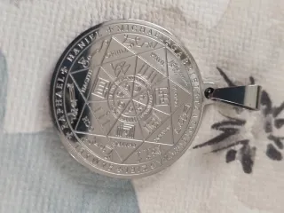 Colgante 7 Arcángeles Plata