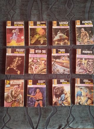 Lote de 12 libros de ciencia ficcion