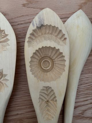 Moldes Galletas Maamoul Madera Set 3