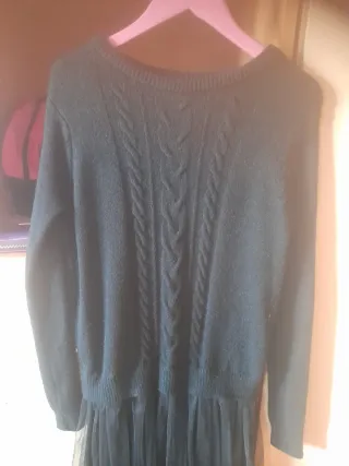 Vestido negro Stradivarius Talla M