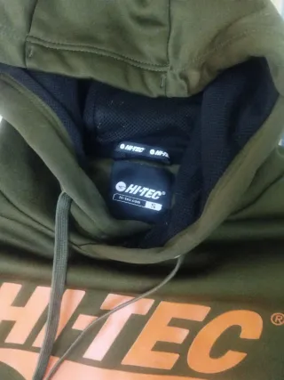Sudadera Hi-Tec Verde Militar con Capucha