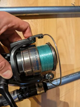 2 Cañas + 2 carretes Surfcasting