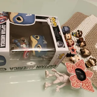 Set 11 Funko Pop Stranger Things + Marvel