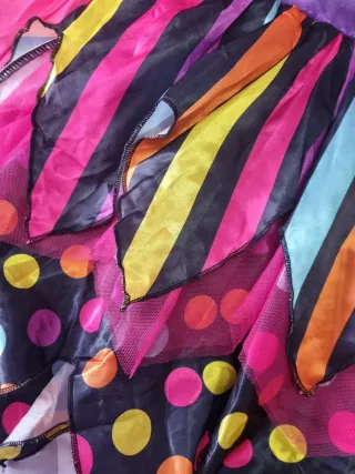 Disfraz Bruja Niña 9-10 Años Arcoíris