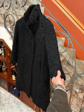 Cappotto donna  lana agnello vintage chic