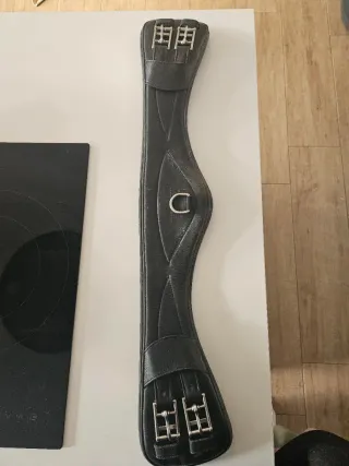 Cincha de cuero para doma 80cm