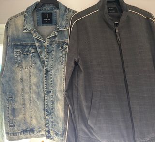 Chaqueta vaquera y deportiva Talla L