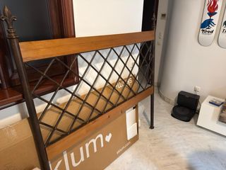 Cabecero Forja y Madera Coleccionista