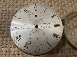 Carcasa de cronómetro marino Norris & Campbell