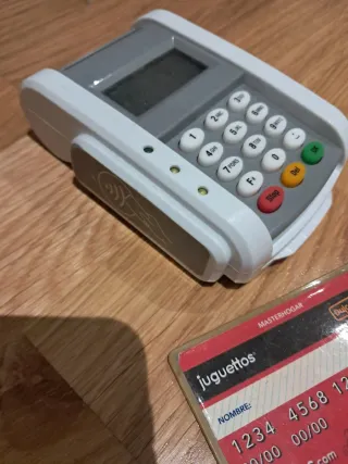 Datafono Juguete con Teclado Numérico