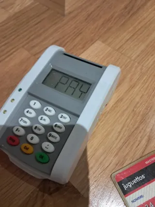 Datafono Juguete con Teclado Numérico