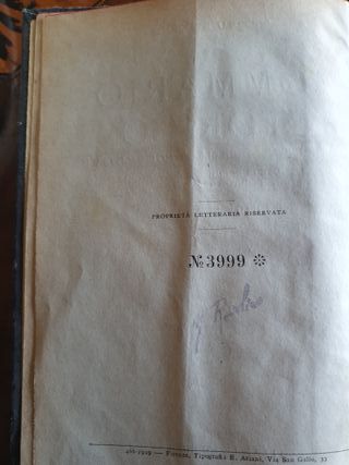Antico Libro 1928 “Sommario storico” in 3 volumi