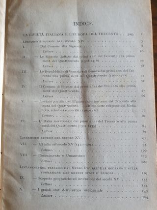 Antico Libro 1928 “Sommario storico” in 3 volumi