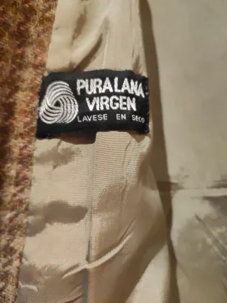 Chaqueta de lana virgen para señora