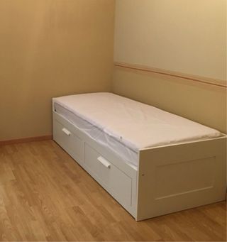 Cama extensible Ikea Brimnes 90x200 a 180x200