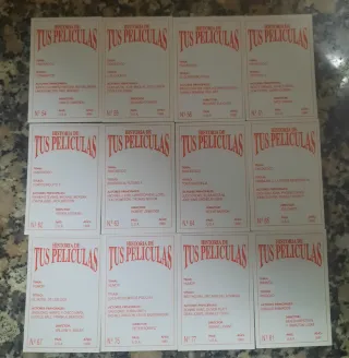 Colección Cromos Historia de Tus Películas
