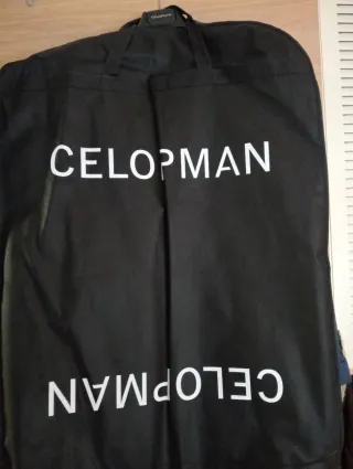 Traje chaqueta y pantalón de hombre, azul.Talla S.