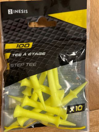 10 Tees de Golf Inesis Step Tee