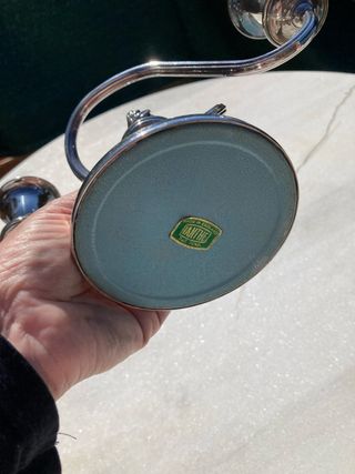 Candelabro IANTHE Georgiano . Hecho en Inglaterra