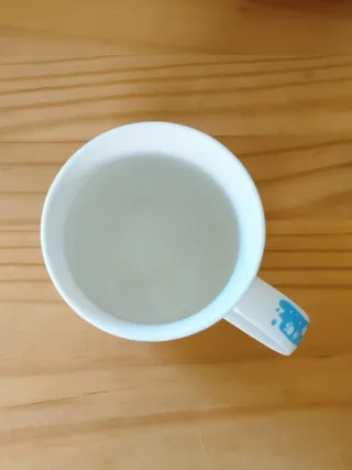 Lote oso polar:peluche+taza cerámica