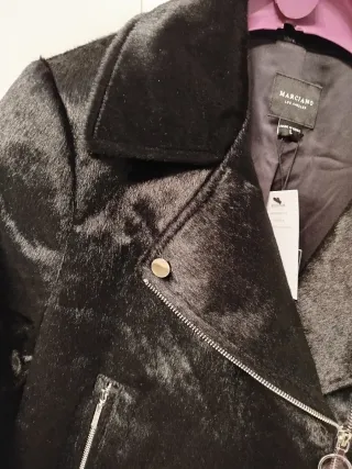 Giacca ecopelliccia Marciano Guess nera L