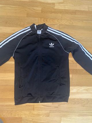 Chaqueta Adidas Negra Cremallera
