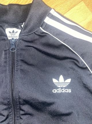 Chaqueta Adidas Negra Cremallera