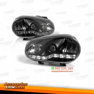 FAROS DELANTEROS LUZ DIURNA LED GOLF IV97-03