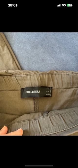 Falda pantalón 2000 gris