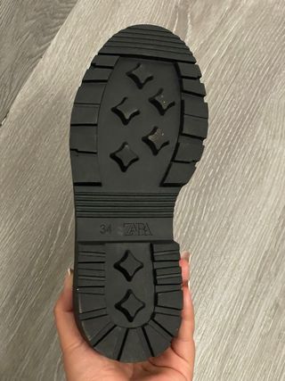 Botas niña marrones ZARA Talla 34