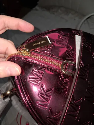 Bolso Michael Kors Charol Rojo/Morado