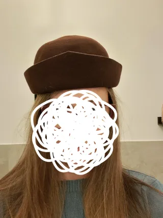 Cappello vintage marrone