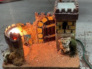 Decoración Belén Portal