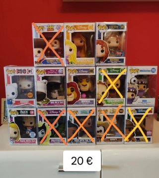Funko Pop Disney Varios Personajes